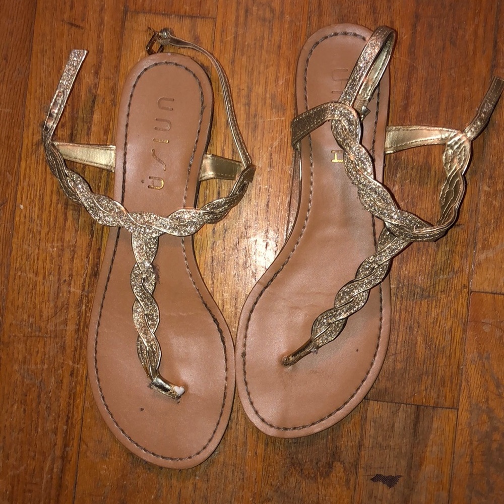 Gold Sandals